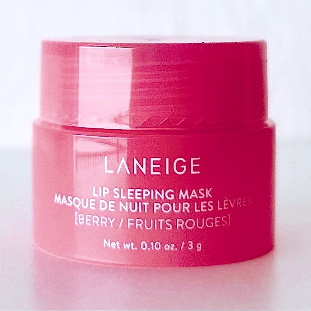 LANEIGE Lip Sleeping Mask Intense Hydration with Vitamin C Mini Berry Lip Balm